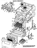 Cooktop/door/control panels