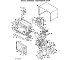 Hotpoint RE959002 main body/controls diagram