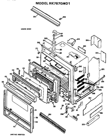 Lower oven