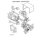 Hotpoint RE963001 main body/controls diagram