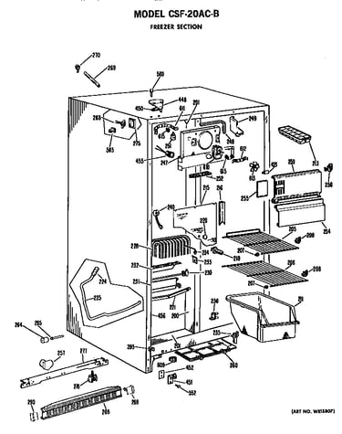 Freezer section