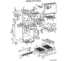 Hotpoint CTF17ECB cabinet parts diagram