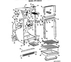 Hotpoint CTF15CCB cabinet parts diagram