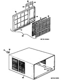 Cabinet and grille assembly