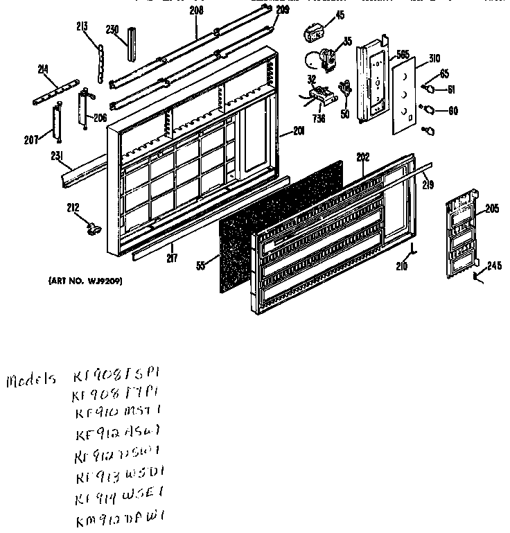 Grille assembly