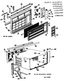 Cabinet and grille assembly