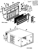 Cabinet and grille assembly