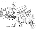 Hotpoint KC610APT1 unit parts diagram
