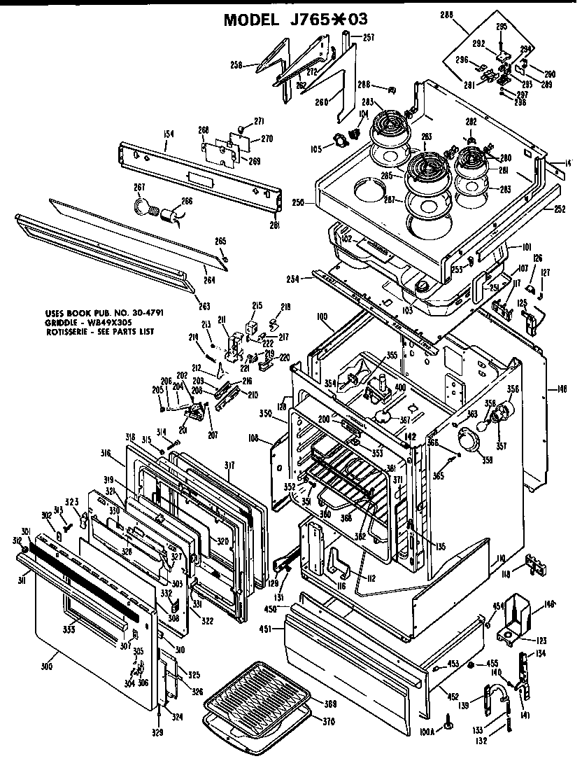 COOKTOP/LOWER OVEN