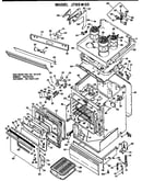 Cooktop/lower oven
