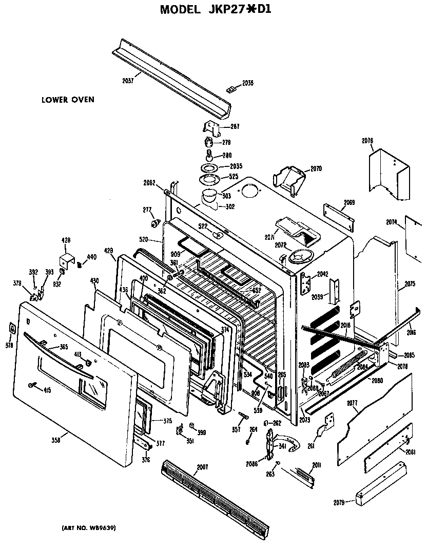 Lower oven