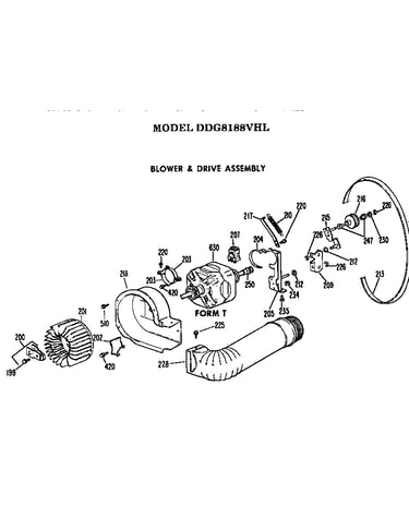 Blower and drive assembly