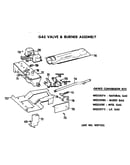 Gas valve and burner assembly