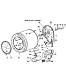 Drum and duct assembly