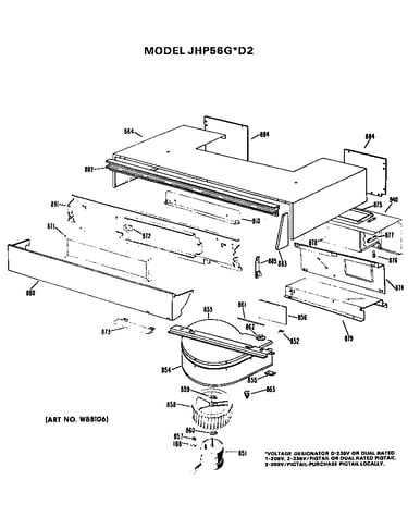 Fan and trim parts