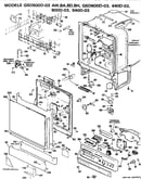 Tub/panel/control panel