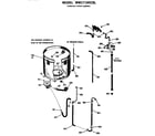 GE WWC7190CBL hydraulic system assembly diagram