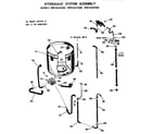 GE WWC6622ABL hydraulic system assembly diagram