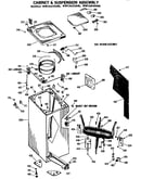 Cabinet and suspension