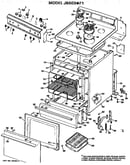 Main body/cooktop/controls