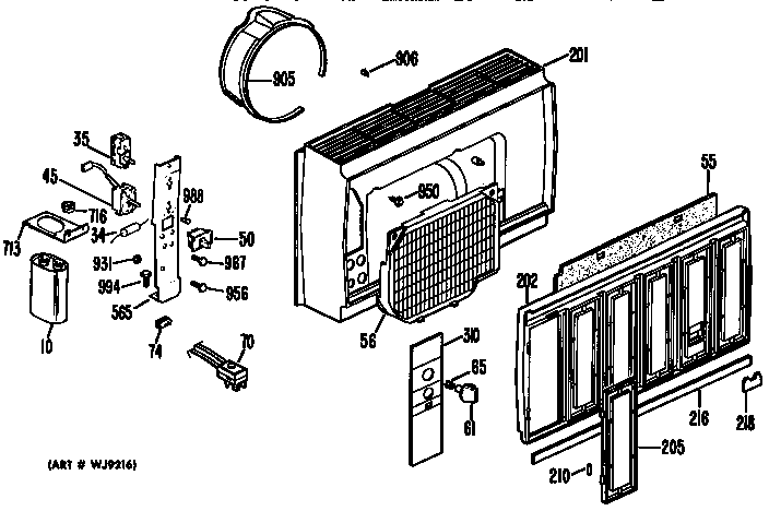Grille assembly