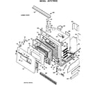 GE JKP27*D2 lower oven diagram