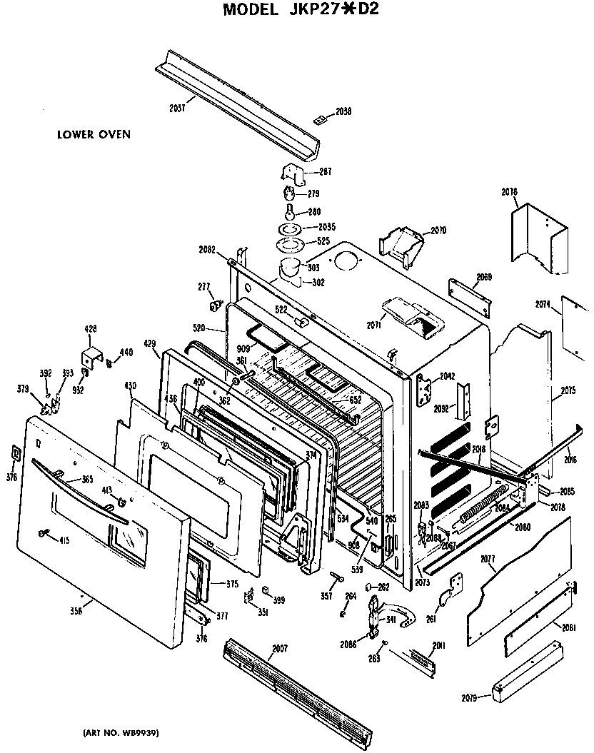 Lower oven