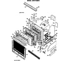 GE JKP27G*D2 lower oven diagram