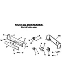 Backsplash for ddc0580bbl only