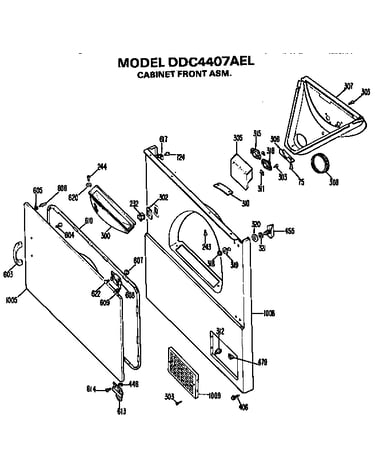 Cabinet front