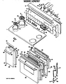 Cooktop/controls/door