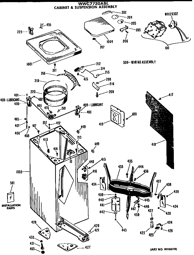 Parts diagram