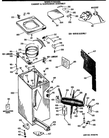 Parts diagram