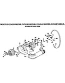 Blower and drive assembly