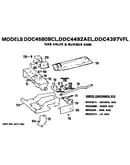 Gas valve and burner assembly