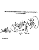 Blower and drive assembly