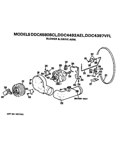Blower and drive assembly