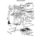 GE TBX18CGB cabinet parts diagram