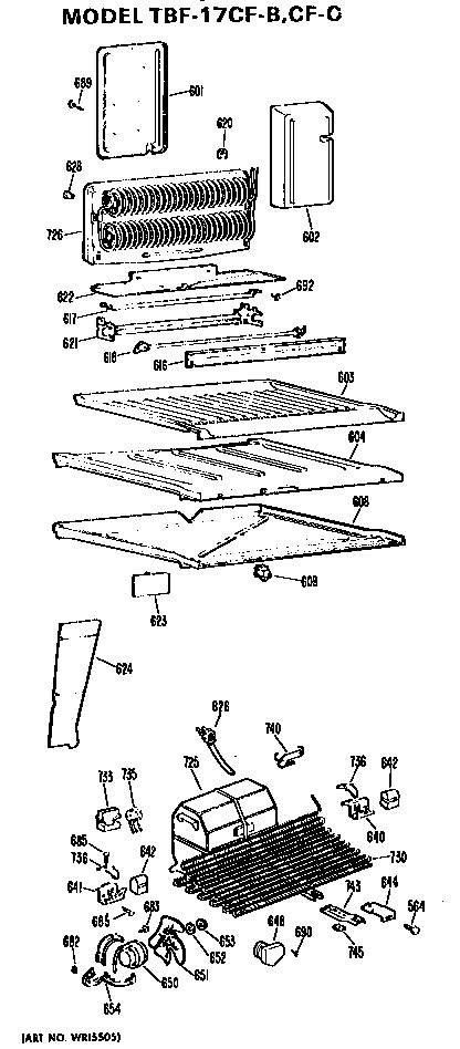 CAPACITOR/MOTOR EVAP FAN