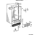 GE CA16DFB cabinet diagram