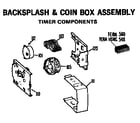 GE WWC6630ABL timer assembly diagram