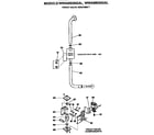 GE WWA8500GAL pinch valve assemble diagram