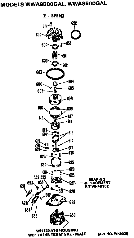 2-speed motor