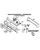 Backsplash for wwa8500gal and wwa8600gal