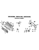 Backsplash for dde4000bbl,dde5211bbl and dde5300bbl