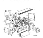 GE A2B678CKELWA replacement parts diagram