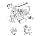 GE A2B778DAASD2 compressor/fan motor diagram
