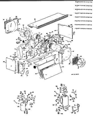 Compressor/fan motor
