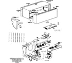 GE A2B678DJCSWA control box/cabinet diagram