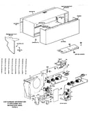 Cabinet and thermostat
